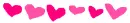 Pink Hearts