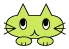 Green Cat