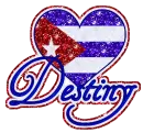 CUBAN HEART FLAG WITH NAME
