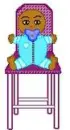 Baby in a High Chair