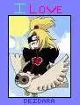 deidara on a bird <3