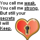 keep your secrets