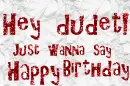 Happy birthday