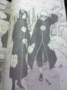 akatsuki leader and the blue haired woman pein