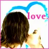 girl kissing guy