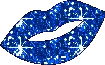 blue kisses with love