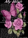Butterfly and Rose with My Wish lyrics