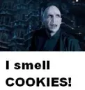 Voldy Smells cookies!