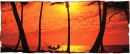Beach at sunset