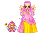 Fairy with her companion
