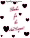Thanks for the add request