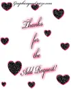Thanks for the add request