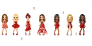 Red dresses