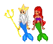 the little mermaid and dad