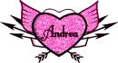 Andrea - Heart w/ Wings