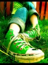 green converse