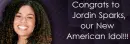 Congrats to Jordin Sparks