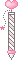 pink sparkle pen