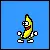 Mister Banana Man- Blue