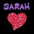 Sarah- Heart Icon