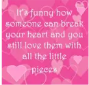 It's funny how you can...
