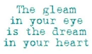 gleam