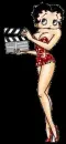 Betty Boop stabding and hold movie