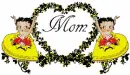 Betty Boop w word mom 