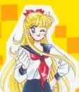 Minako in her school uniform