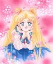 Usagi in her school uniform