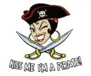 kiss me Im a pirate