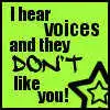 I hear