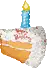 Birthday cake yum!