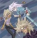 Marik, Yami Marik, and Bakura