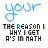 Your The Reason I Get A's in Math!