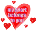 my heart belongs to you