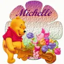 Winnie the Pooh and Piglet for Michelle