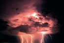 Red sky