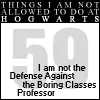 things i will not do at hogwarts