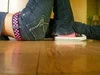 pink and black