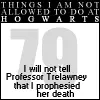 things i will not do at hogwarts