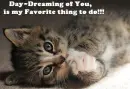 daydreaming of you