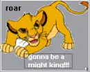 Lion king sparkle simba!