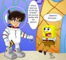 Conan and Spongebob