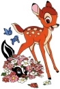 Bambi and Flower