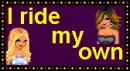 I ride my own