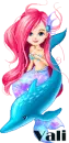 Mermaid doll with dolphin for Vali