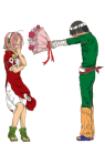 lee asking sakura out