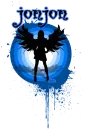 jonjon blue animated angel