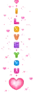 i love you heart charm